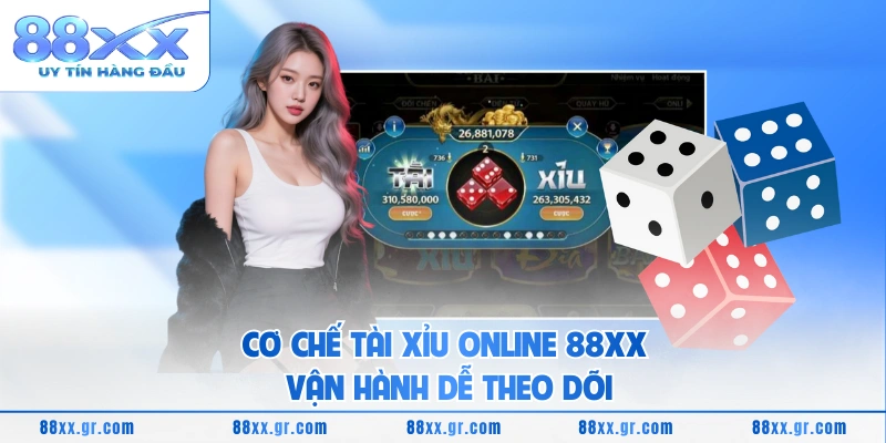 Cơ chế Tài Xỉu online 88XX vận hành dễ theo dõi